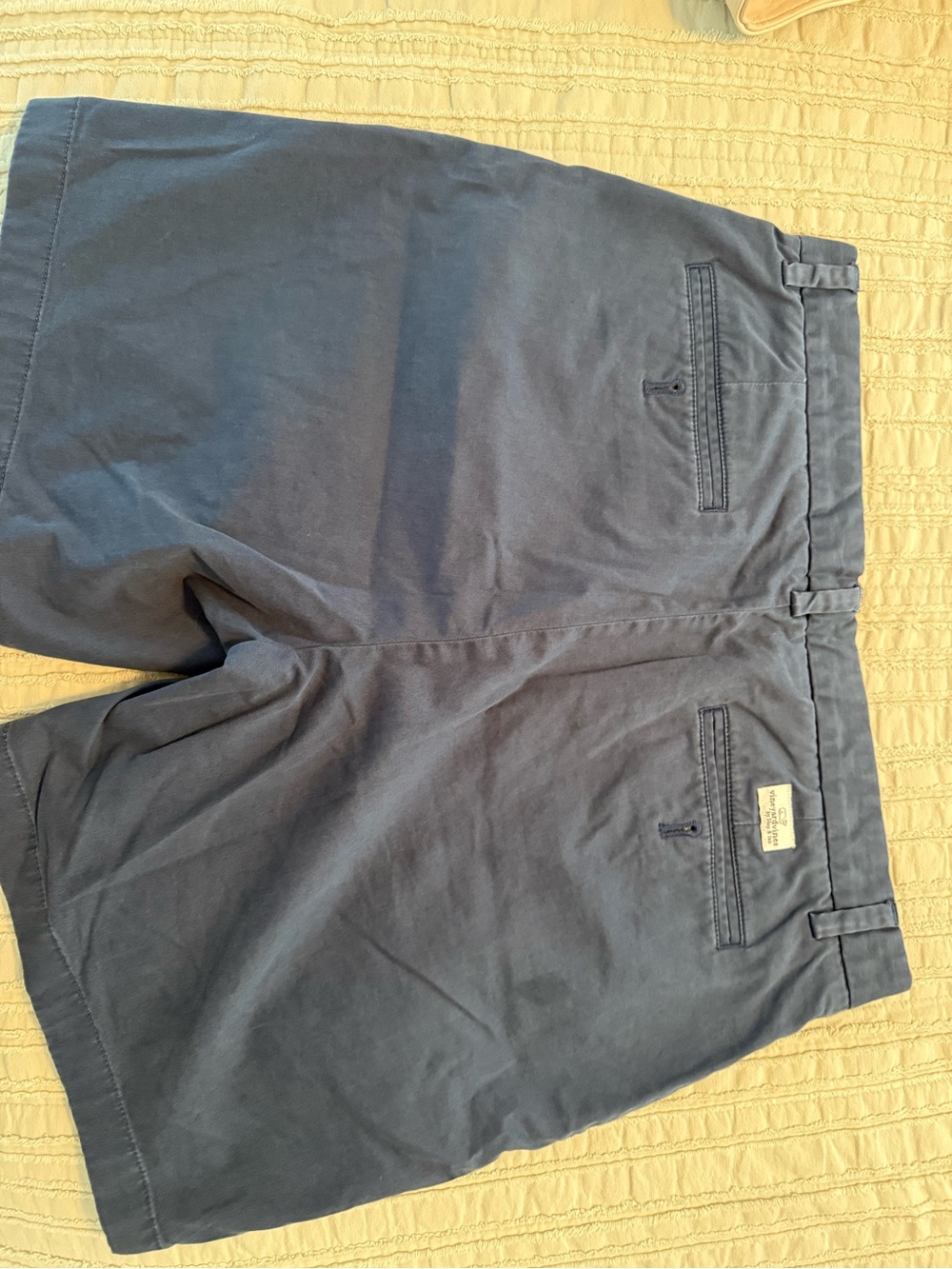Vineyard Vines Men's Navy Cotton Chino Shorts